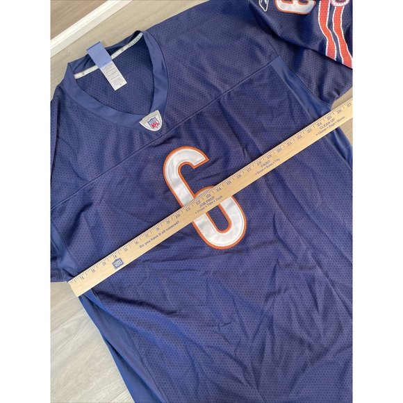 Reebok Authentic NFL Jersey Chicago Bears #6 Jay Cutler made in Korea Size 56 - Picture 8 of 12